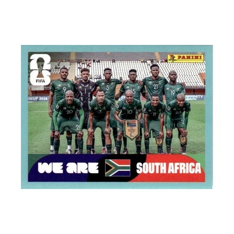 Foto Equipo South Africa RSA 13