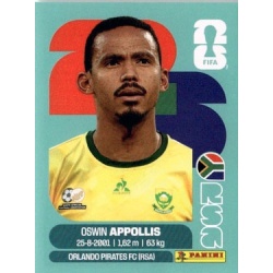 Oswin Appollis South Africa RSA 20