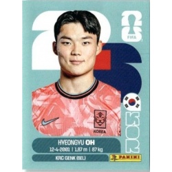 Hyeongyu Oh Korea Republic KOR 20