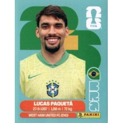 Lucas Paquetá Brazil BRA 9