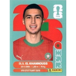 Bilal El Khannouss Morocco MAR 14