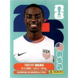 Timothy Weah USA USA 12