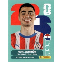 Miguel Almirón Paraguay PAR 17