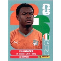 Evan Ndicka Côte d'Ivoire CIV 6