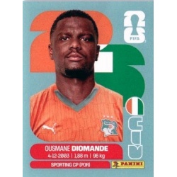 Ousmane Diomande Côte d'Ivoire CIV 9
