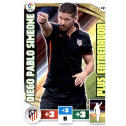 Diego Pablo Simeone Plus Entrenador 461 Adrenalyn XL La Liga 2015-16