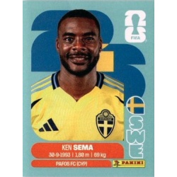 Ken Sema Sweden SWE 15