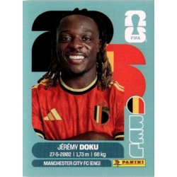 Jërërmy Doku Belgium BEL 16