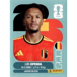 Loïs Openda Belgium BEL 19