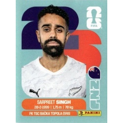 Sarpreet Singh New Zealand NZL 11