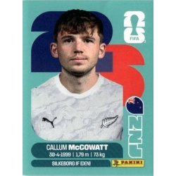 Callum McCowatt New Zealand NZL 19