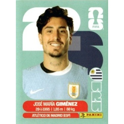 José María Giménez Uruguay URU 5