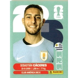 Sebastián Cáceres Uruguay URU 6