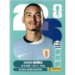 Darwin Núñez Uruguay URU 17