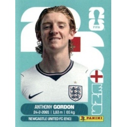 Anthony Gordon England ENG 15