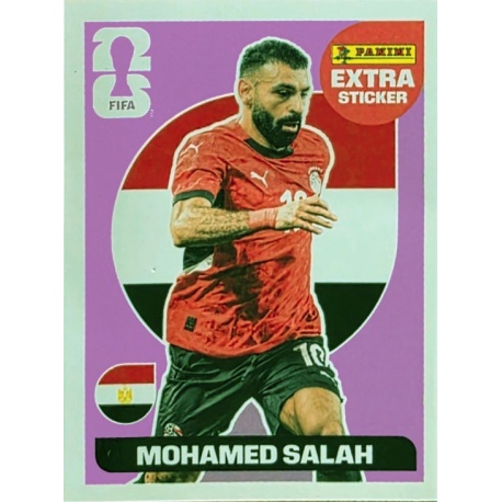 Venta Cromos Mundial Mohamed Salah Egypt Extra Stickers Panini Fifa World Cup 2026