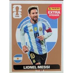 Comprar Online Lionel Messi Argentina Bronze Extra Stickers Panini Fifa 2026 Stickers Box