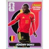 Jérémy Doku Belgium Extra Stickers