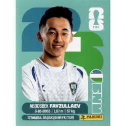 Abbosbek Fayzullaev Uzbekistan UZB 20