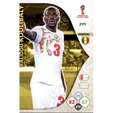 Kalidou Koulibaly Senegal 299 Adrenalyn XL World Cup 2018 