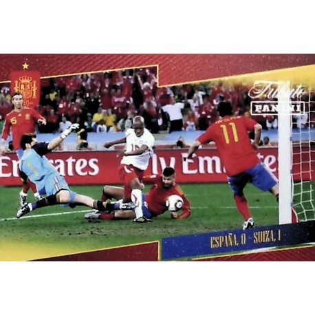 España 0 – Suiza 1 Tributo Sudáfrica 25