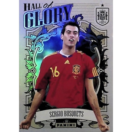 Sergio Busquets Hall of Glory HG18