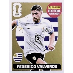 Federico Valverde Uruguay Gold Extra Stickers