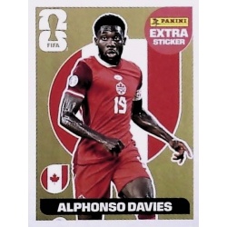 Alphonso Davies Cánada Gold Extra Stickers