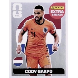 Cody Gakpo Netherlands Silver Extra Stickers
