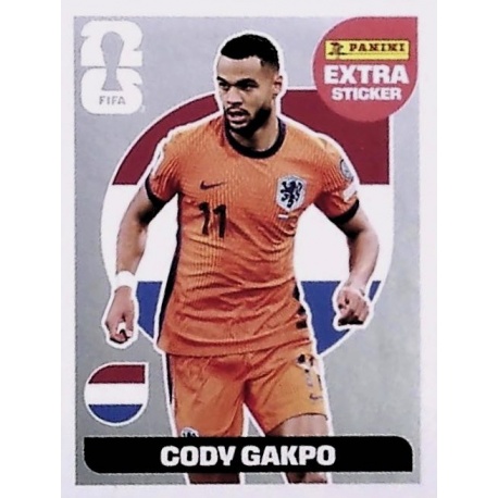 Cody Gakpo Netherlands Silver Extra Stickers