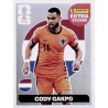 Cody Gakpo Netherlands Silver Extra Stickers