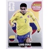 Luis Díaz Colombia Silver Extra Stickers