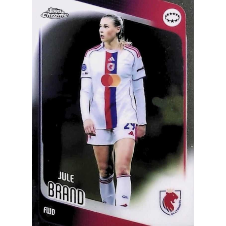 Oferta Online Jule Brand OL Lyonnes Topps Chrome UEFA Women 2025-26
