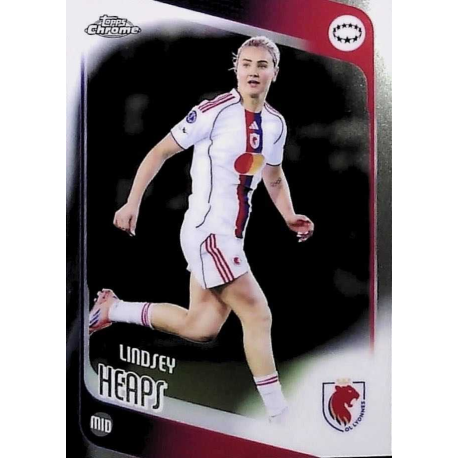 Compra ahora Lindsey Heaps OL Lyonnes Topps Chrome UEFA Women's Champions League 2025-26