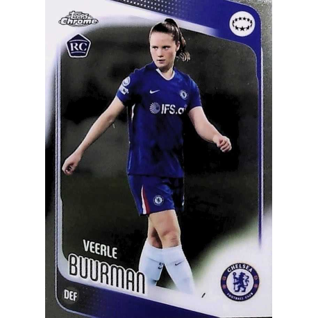 Venta Online Veerle Buurman Chelsea Topps Chrome Women's UCL Cards