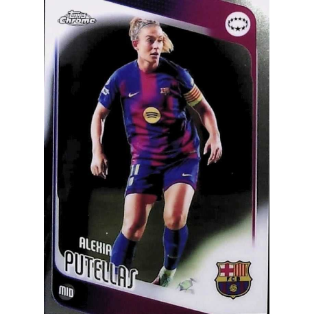 Añade a tu colección Alexia Putellas Barcelona Topps Chrome Women's Football Cards