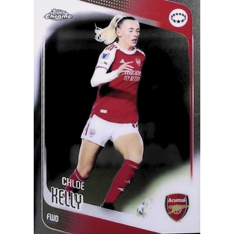 No te quedes sin Chloe Kelly Arsenal Topps Chrome UWCL 2025-26