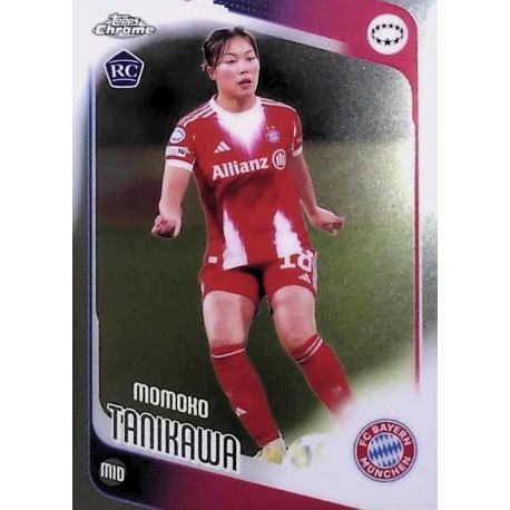 Añade a tu colección Momoko Tanikawa Bayern München Topps Chrome UEFA Women's Champions League 2025-26