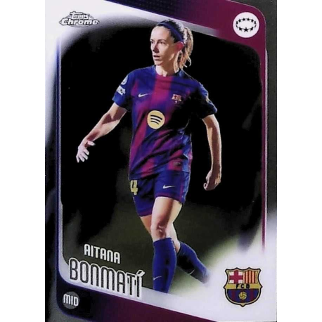 Venta Online Aitana Bonmatí Barcelona Topps Chrome UEFA Women's Champions League 2025-26