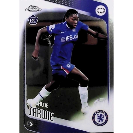 Venta Online Chloe Sarwie Chelsea Topps Chrome Women Soccer Cards 2025-26