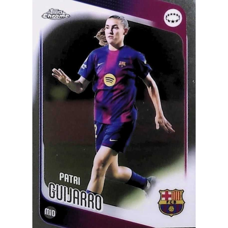 Oferta Online Patri Guijarro Barcelona Topps Chrome UEFA Women's Champions League 2025-26