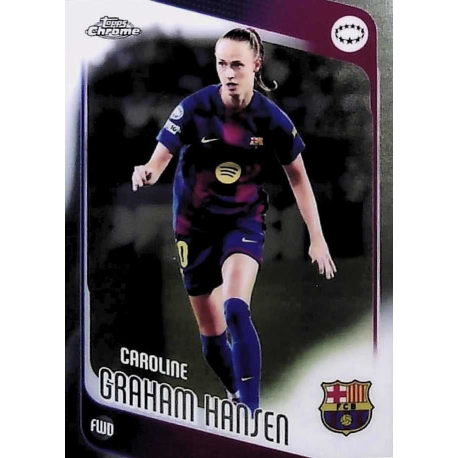 Venta Online Caroline Graham Hansen Barcelona Topps Chrome UEFA Women 2025-26