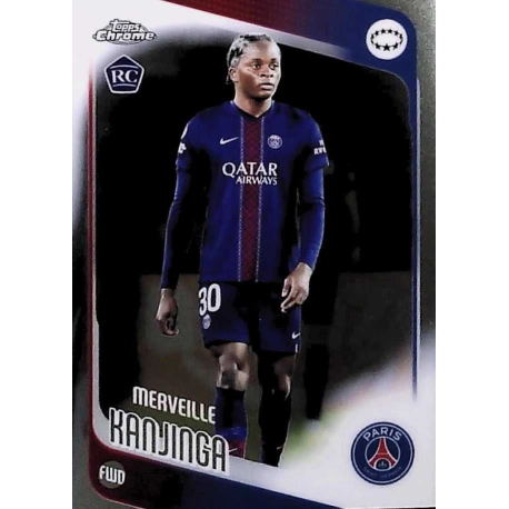 Venta Online Merveille Kanjinga PSG Official Topps Chrome UWCL Collection