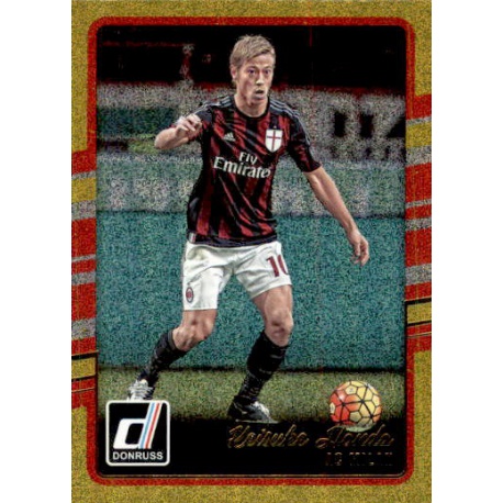 Keisuke Honda Gold Parallel Donruss Gold Parallel 2016-17