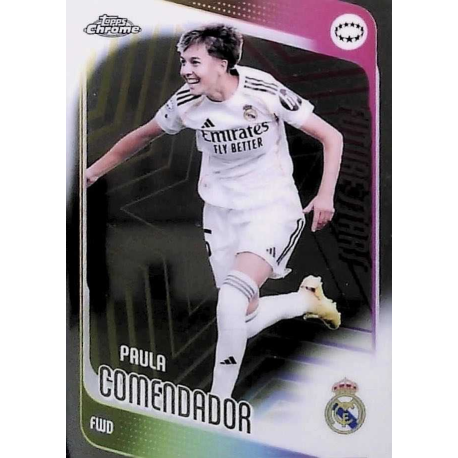 Venta Online Paula Comendador Real Madrid Topps Chrome Women's UCL Cards