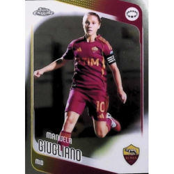 Colecciónalos Manuela Giugliano AS Roma Topps Chrome Soccer Cards Women