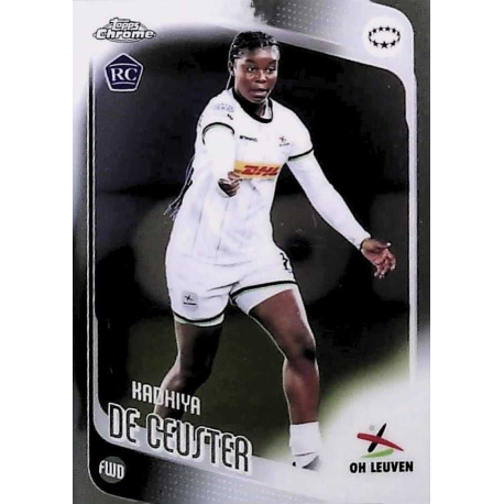 Venta Online Kadhiya de Ceuster Oud-Heverlee Leuven Topps Chrome UEFA Women's Champions League 2025-26