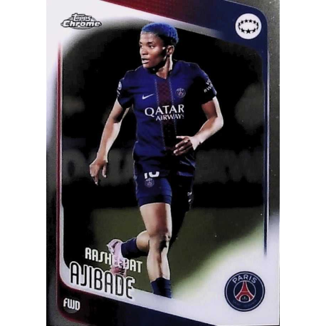 Venta Cards Rasheedat Ajibade PSG Topps Chrome Women's Champions League