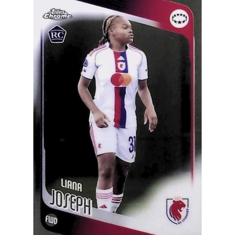 Añade a tu colección Liana Joseph OL Lyonnes Official Topps Chrome UWCL Collection