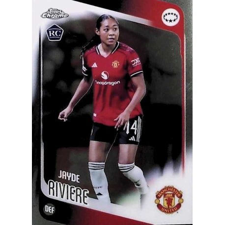 Venta Cards Jayde Riviere Manchester United Topps Chrome UWCL 2025-26